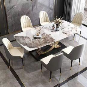 Hot Sale White Sintered Stone Dinning Table
