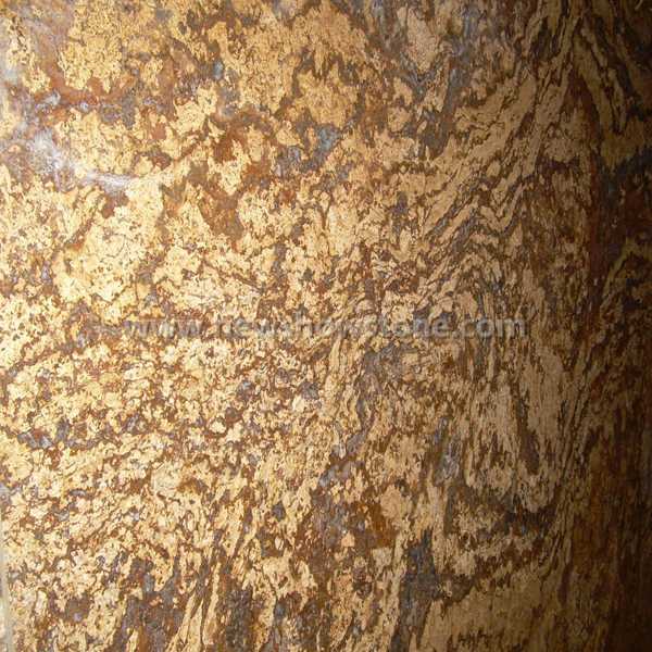 Bali travertine  brown slabs from China 