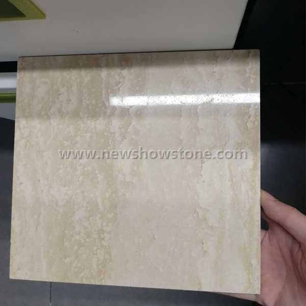 Honed Yellow travertine Cut to Size and slab