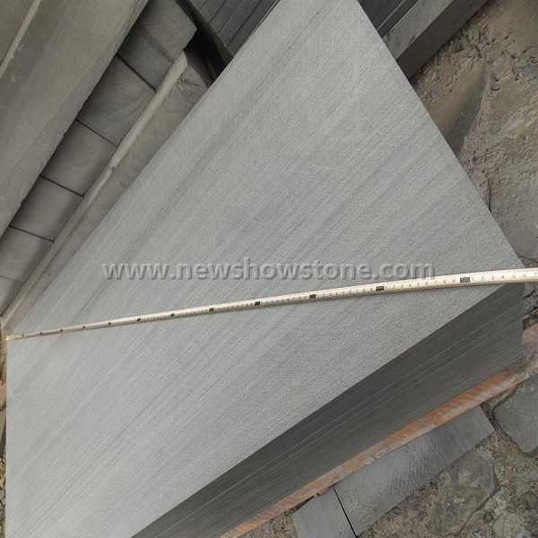1cm thickness Wooden Grey Sandstone
