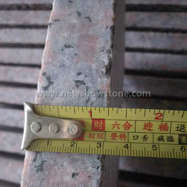 Flamed Finish way Guangxi G562 maple red granite 