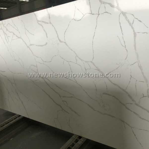  Calacatta White Color Quartz Countertop
