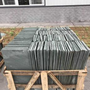 China good quality dark green slate roofing tile