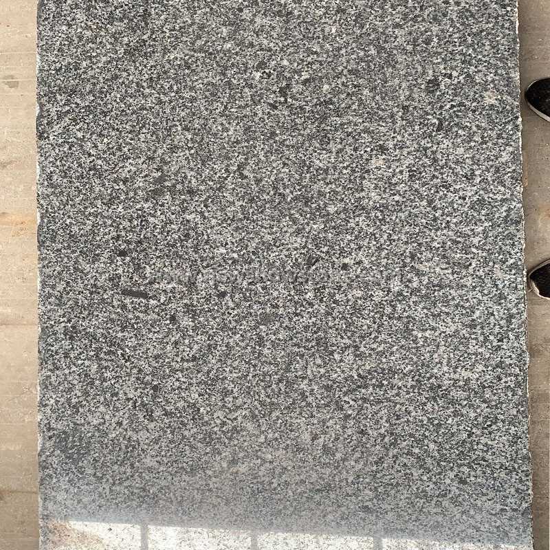 New flamed padding dark granite tiles