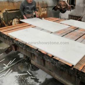 Polished Pure White Quartz Countertops - 副本