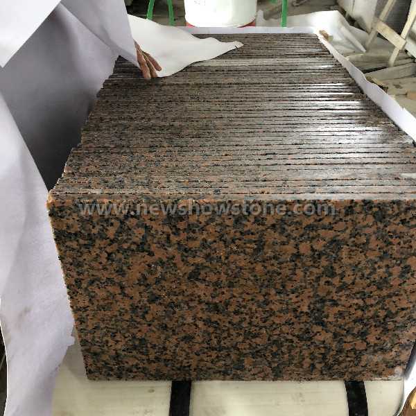 Maple Red Flamed Granite