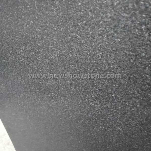 Leather Zimbabwe Black Granite Tiles