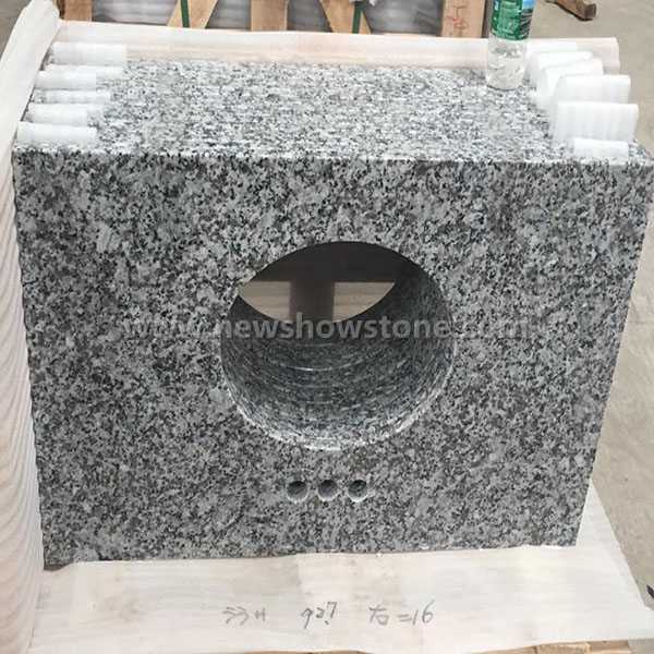 G439 white granite top