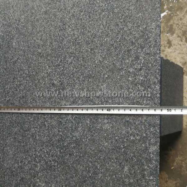 G654 granite flamed tile