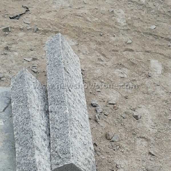 White Grey Granite road traffic stone