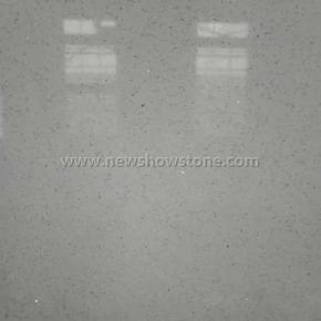 China Polished Crystal White Quartz Slab