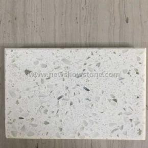 Best Quality Standard White Crystal Quartz Slab Size 