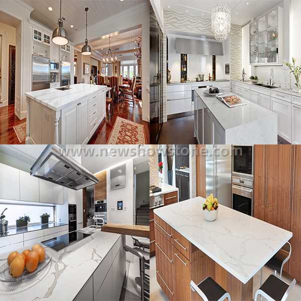 The effect of quartz kitchen countertop