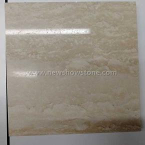 Yellow travertine use for wall