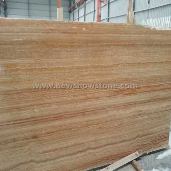Golden Cave Travertine from China