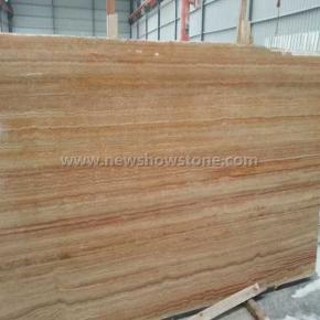 Chinese New Golden Cave Travertine