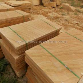 Australian Sandstone with Wooden Veins Tiles