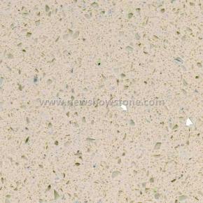 Crystal Yellow Madio Quartz Color Slab&Tiles 