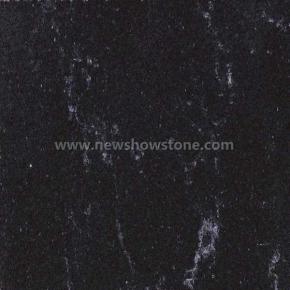 Pattern Series Waterflow Black Quartz Slab&Tiles