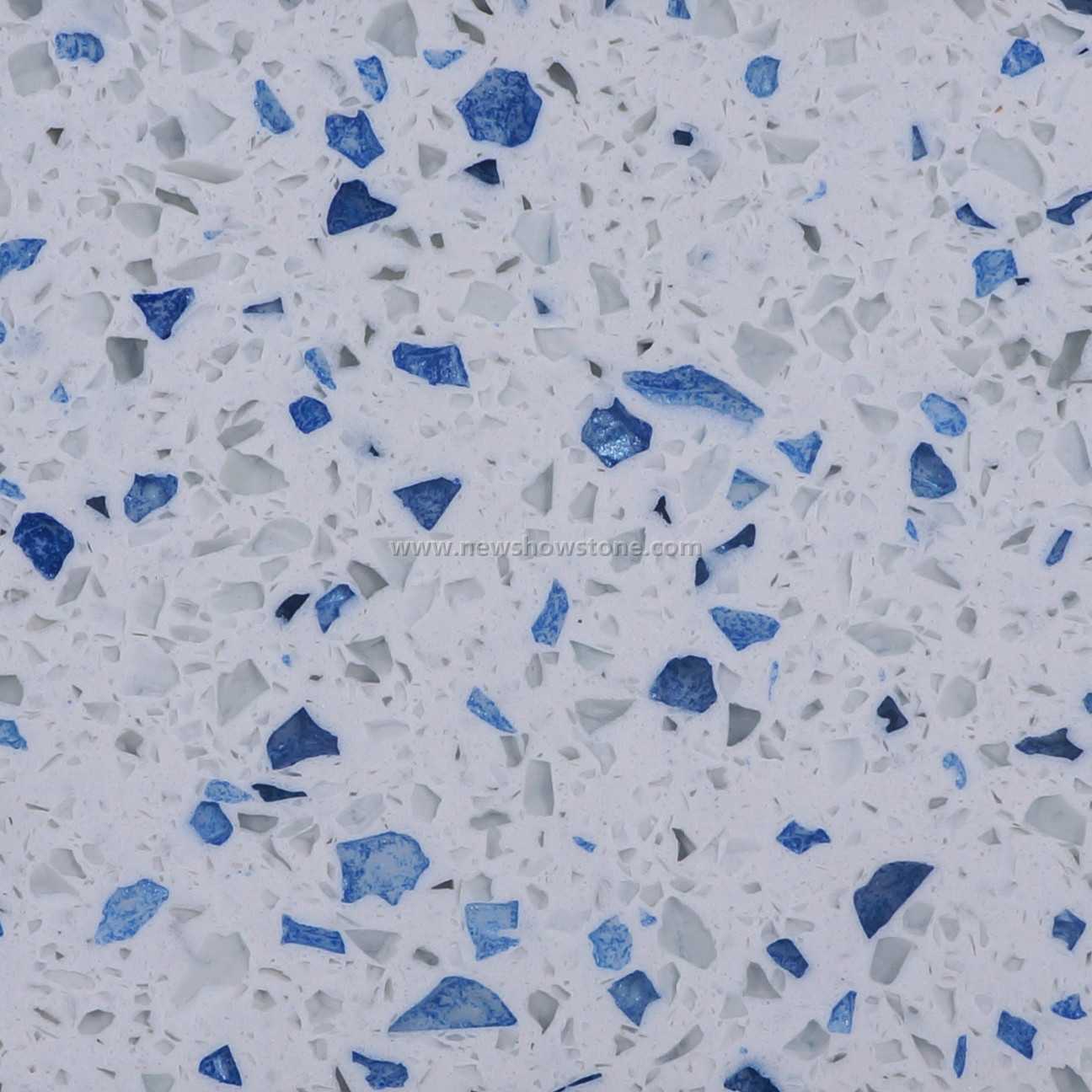 Noble Series Blue Diamond Quartz Slab&Tiles