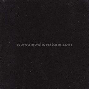 Pure Black Quartz Slab&Tiles 