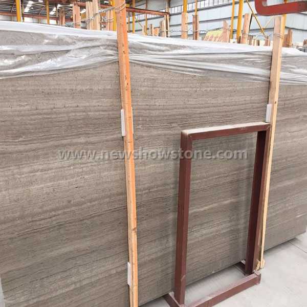 Grey wood marble big slab 