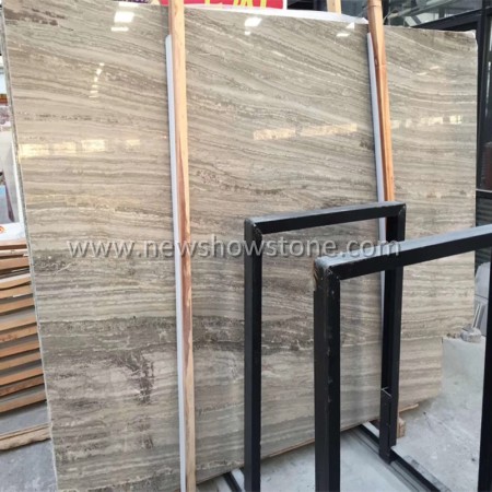Kirin wood grain marble big slab