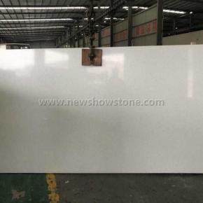 3cm Polished Crystal White Quartz Slab 