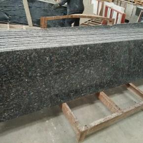 Silver pearl granite polished slabs with stars