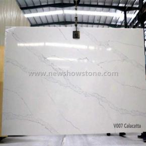  New Type Calacatta White Color Quartz