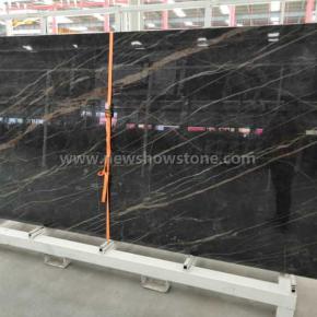 Beautiful Sintered Black Color Big Slab