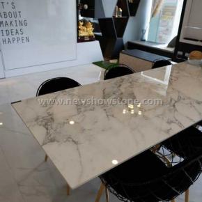  Calacatta White Sintered Stone Table Top
