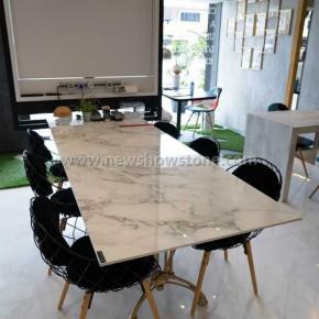  Calacatta White Sintered Stone Table Top