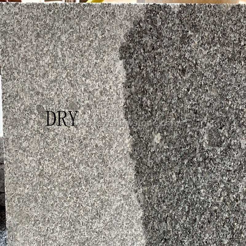 New padding dark granite tiles