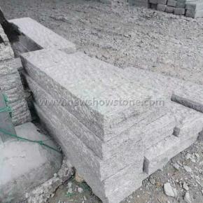 Cheap White Grey Granite Kerbstone