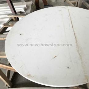 Round Custom Quartz Table Top 