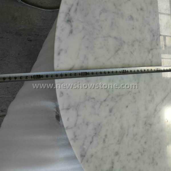 Bianco Carrara Marble Table Top