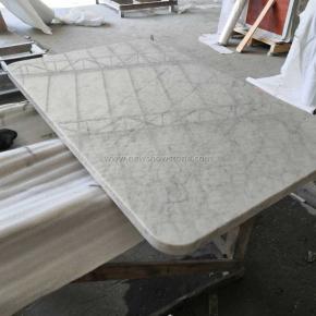Rectangle Carrara White Italian Mable Top