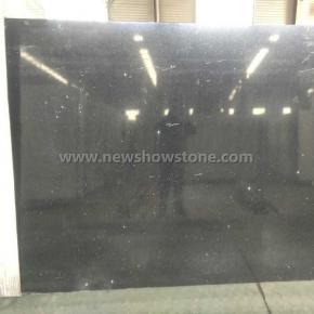 Crystal Black Quartz Slab 