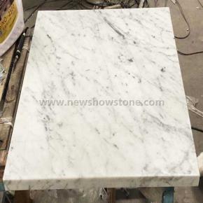 28''  Carrara Marble Square Countertop 