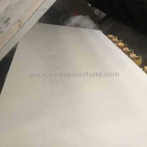 Snow white artificial marble slabs