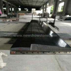 Black Polished Granite Saddle