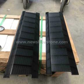 Mongolia Black granite for entry door thresholds