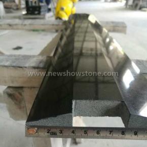 Mongolian Black Granite threshold