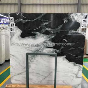 Panda White Marble Slab for Project