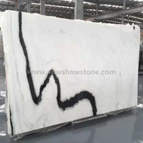 Affordable Panda White Marble Slab