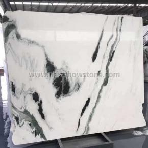 Panda White Marble Tile Slab