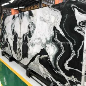 China Shining Panda White Marble