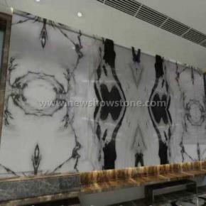 Nature Panda White Marble For Wall