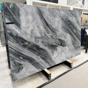  Elegant Grey Marble Slab